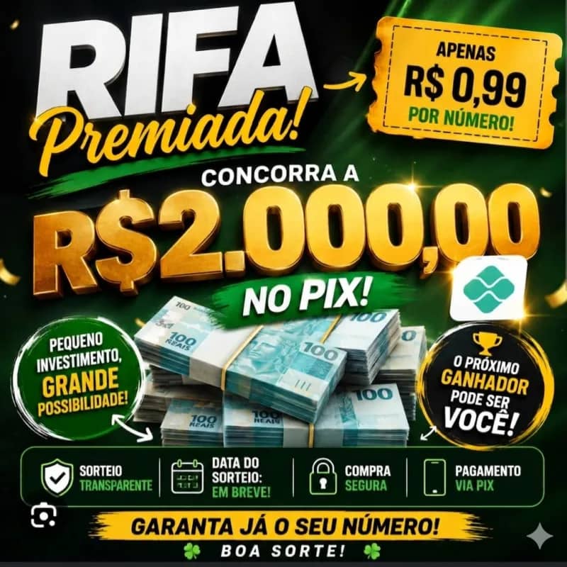 Imagem da campanha 2000 mil no pix