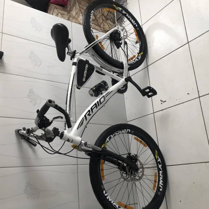 Imagem da campanha bicicleta raio