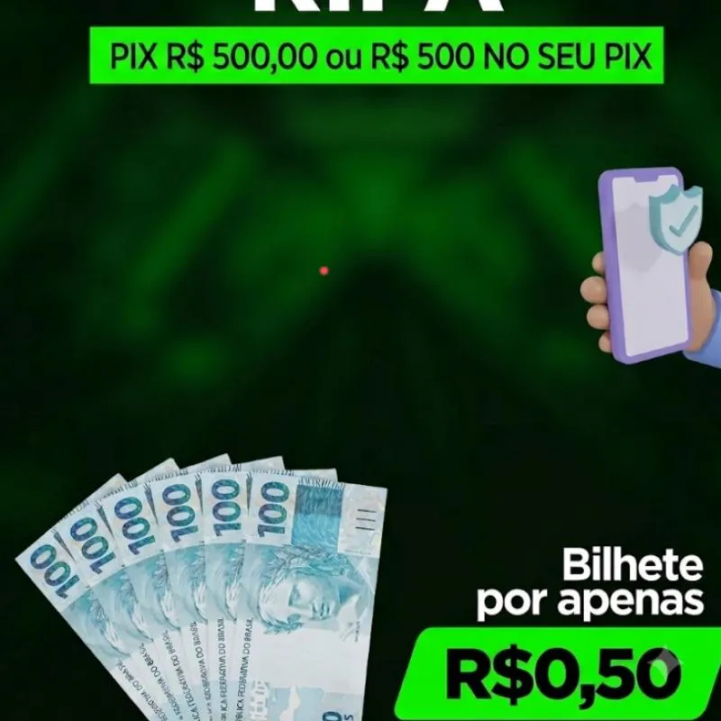 Imagem da campanha A Rifa de 500$