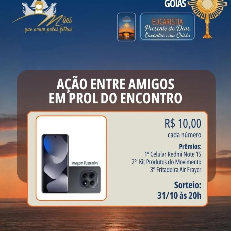 Imagem da campanha Estadual GO - Ação entre Amigos Mães que Oram pelos Filhos