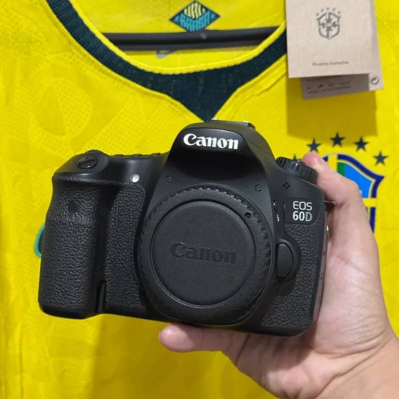 Imagem da campanha Canon 60D mais lentes