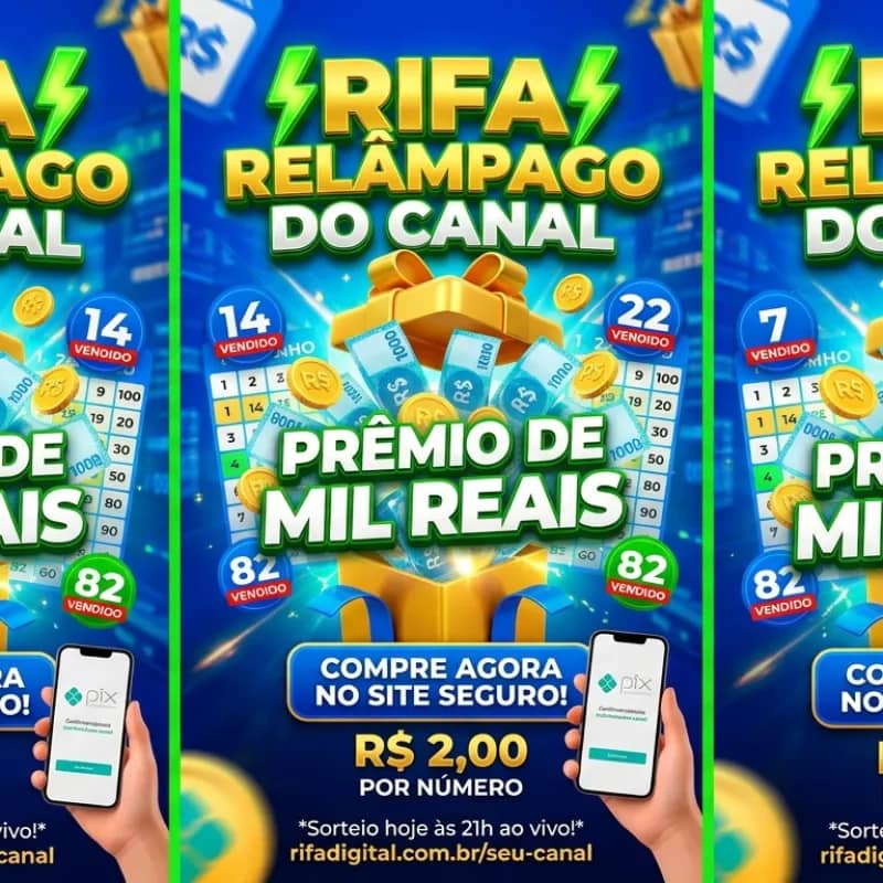 Imagem da campanha Concorra a 1000 reais no pix