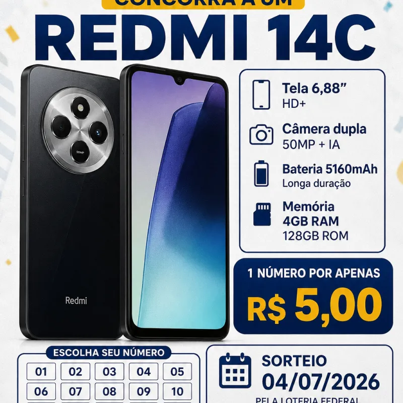 Imagem da campanha Celular redimi 14c
