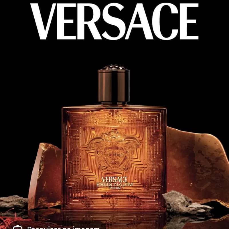 Imagem da campanha Versace Eros Najim Pqrfum