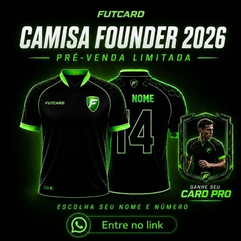 Imagem da campanha RIFA DE 1 CAMISA DO FUTCARD