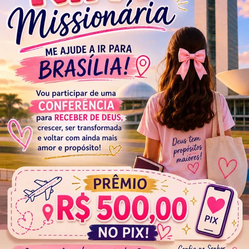 Imagem da campanha Rumo a Brasília