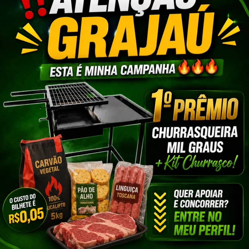 Imagem da campanha CHURRASQUEIRA MIL GRAUS