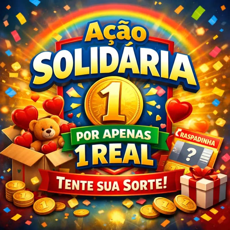 Imagem da campanha Ação Solidária