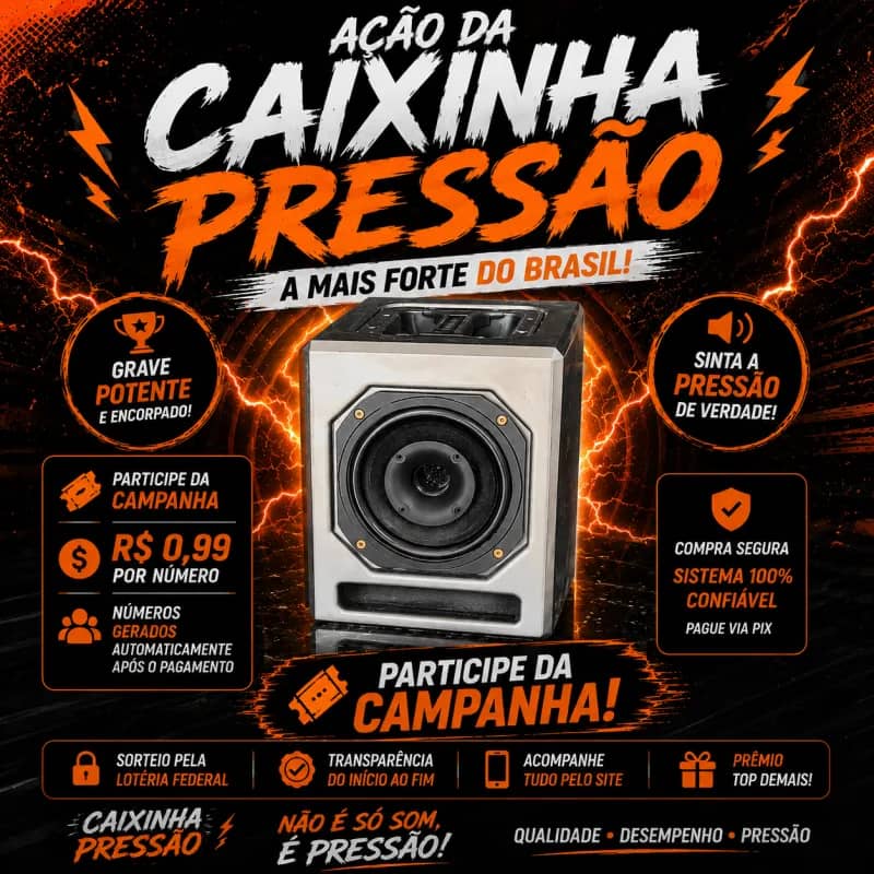 Imagem da campanha CAMPANHA PRESSÃO