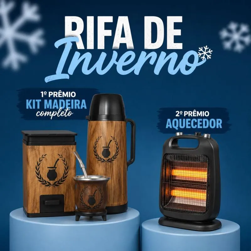 Imagem da campanha RIFA DE INVERNO 2026