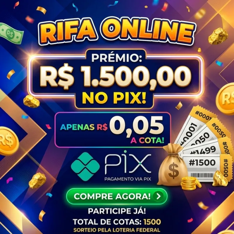 Imagem da campanha 1500 Reais No Pix