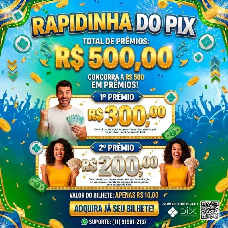 Imagem da campanha Rapidinha do PIX