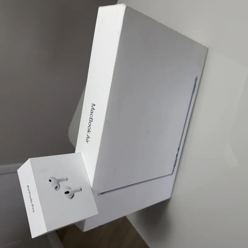 Imagem da campanha Setup Apple MacBook Air SkyBlue 2025 M4 + AirPods 3 Pro (lacrados), por R$ 39,90.”