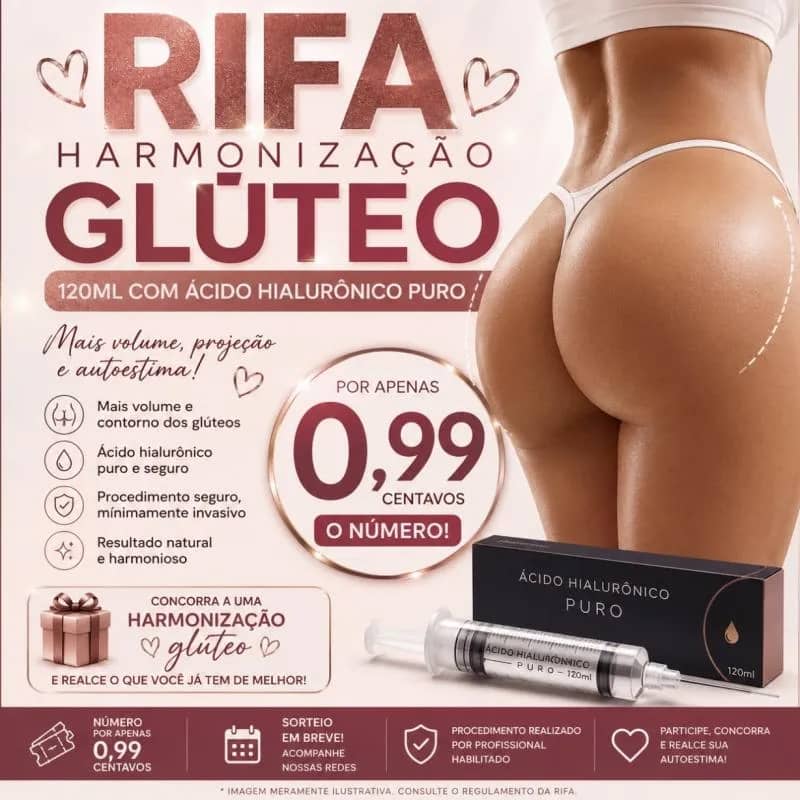 Imagem da campanha Ganhe um glúteo de 120ml