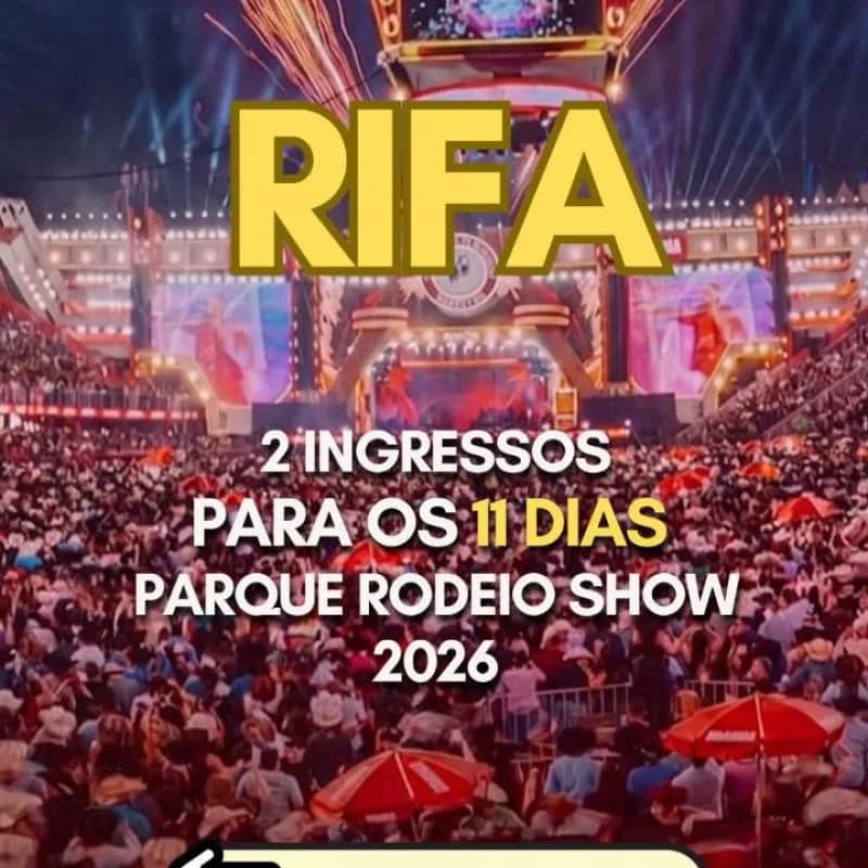 Imagem da campanha 2 ingressos para 71 Festa do Peão de Barretos