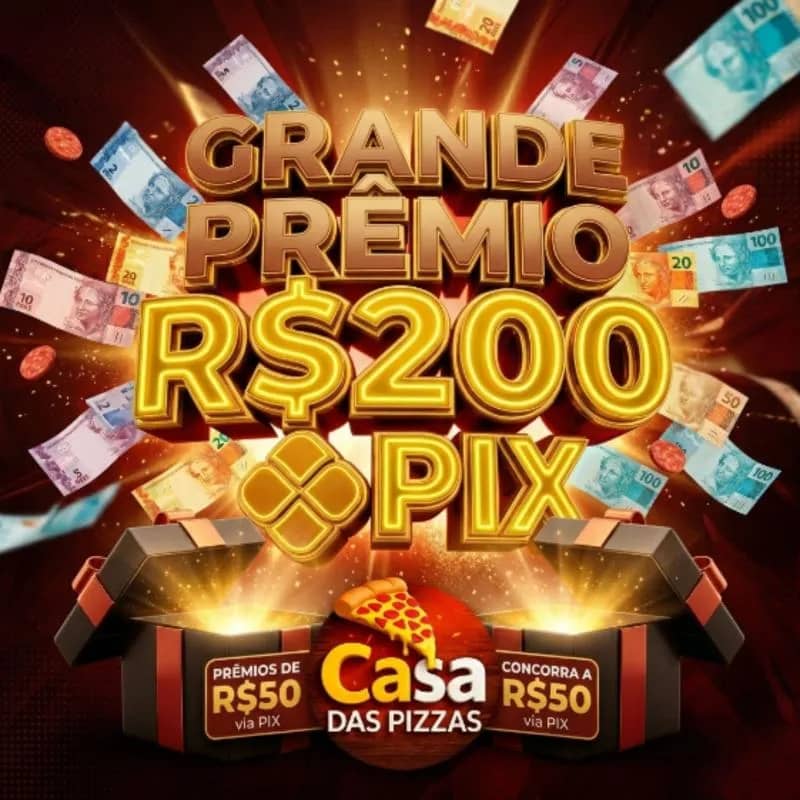 Imagem da campanha 200 no pix