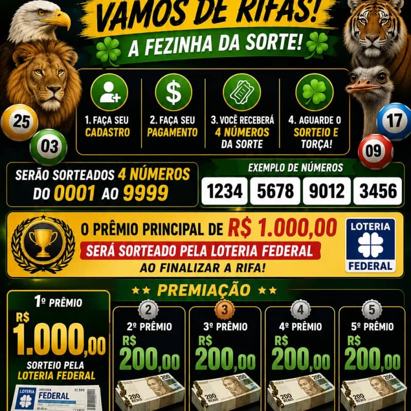 Imagem da campanha Sua sorte com apenas 1 moedinha R$0,50