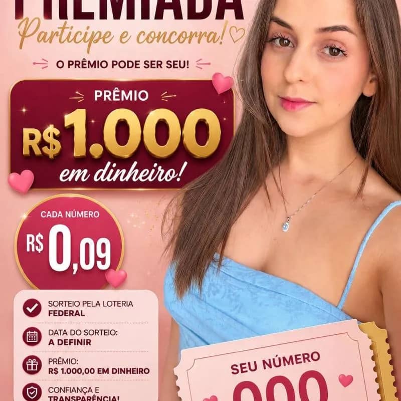 Imagem da campanha concorra e ganhe