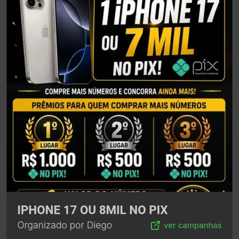 Imagem da campanha Daniel Araujo