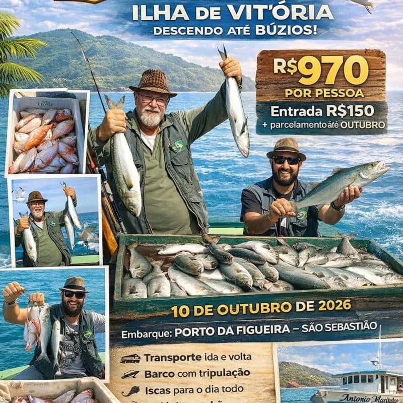Imagem da campanha Pescaria em alto mar