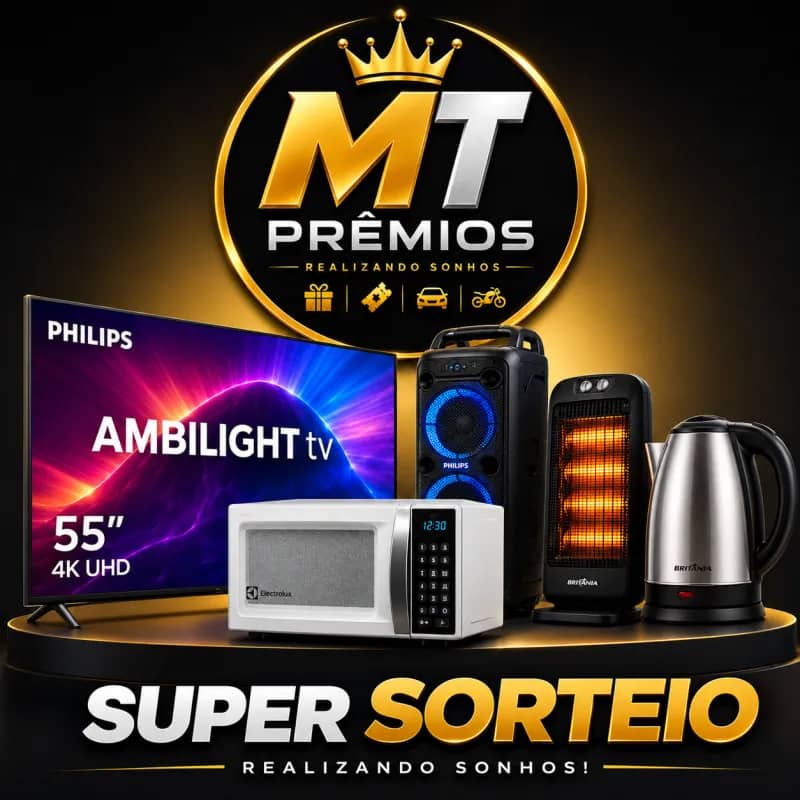 Imagem da campanha 🏆 MT Prêmios - 1º Super Sorteio