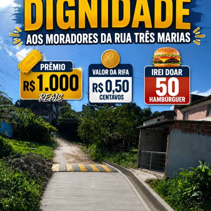Imagem da campanha CAMPANHA PARA CONCRETAR RUA