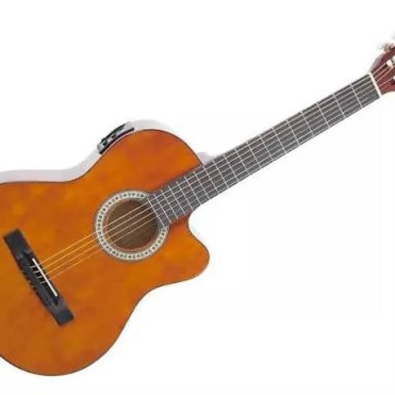 Imagem da campanha violão elétrico