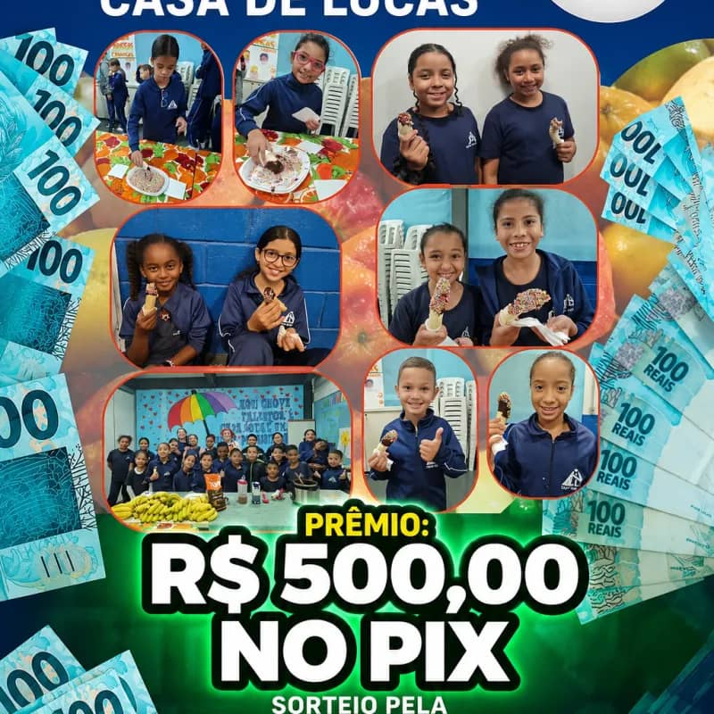 Imagem da campanha Rifa Solidária