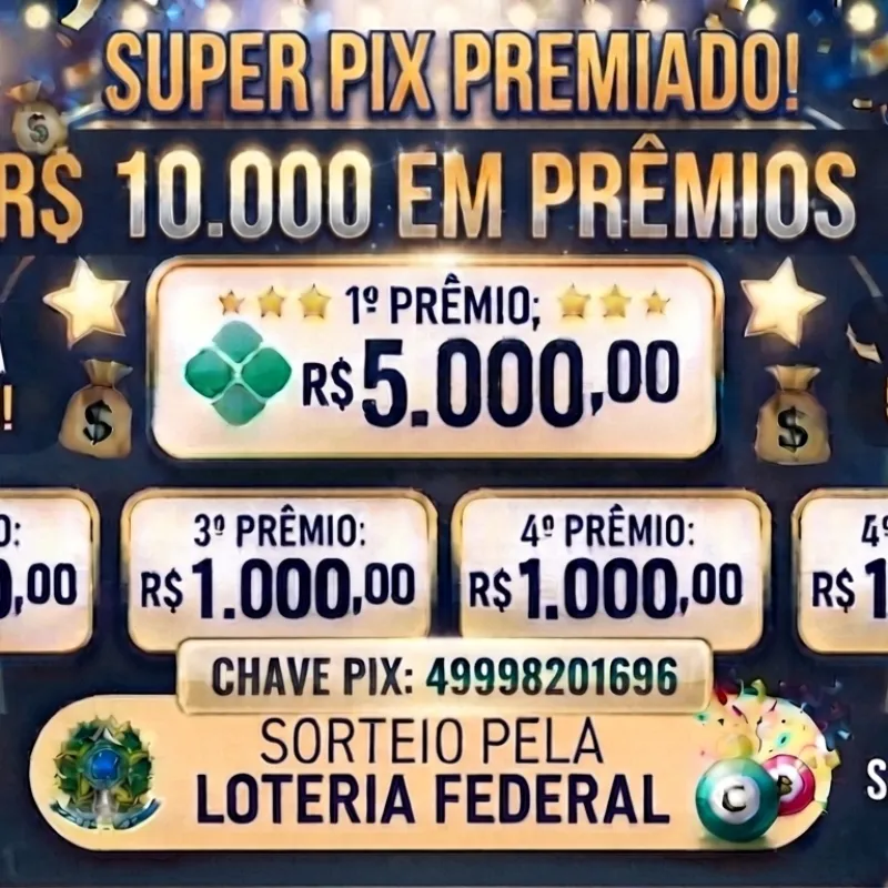 Imagem da campanha SUPER PIX PREMIADO