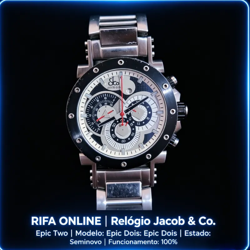 Imagem da campanha Relogio Jacob & Co – Epic II