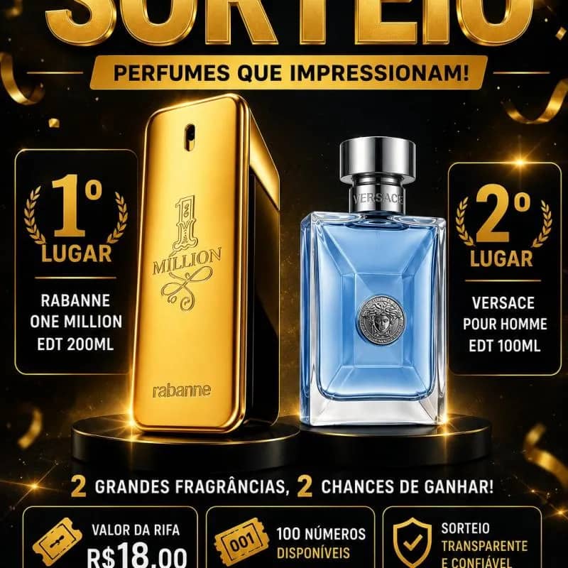 Imagem da campanha Sorteio MLS Perfumes Prêmio Duplo