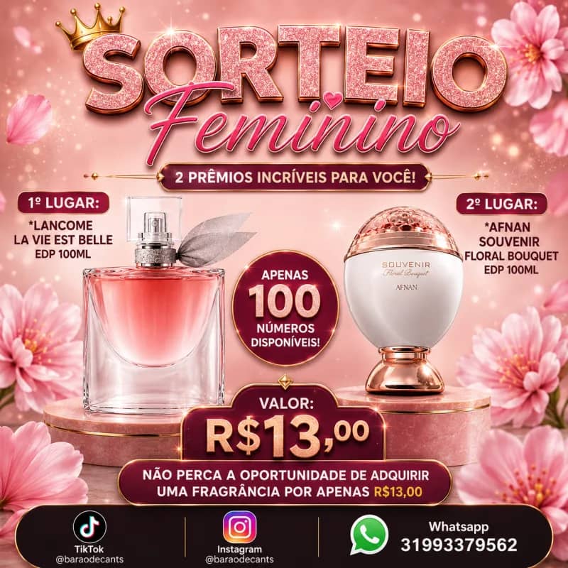 Imagem da campanha Sorteio Feminino MLS Duplo