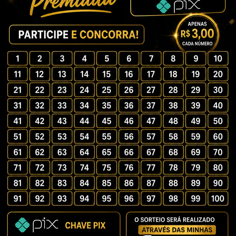 Imagem da campanha R🎉 Rifa Premiada Oficial