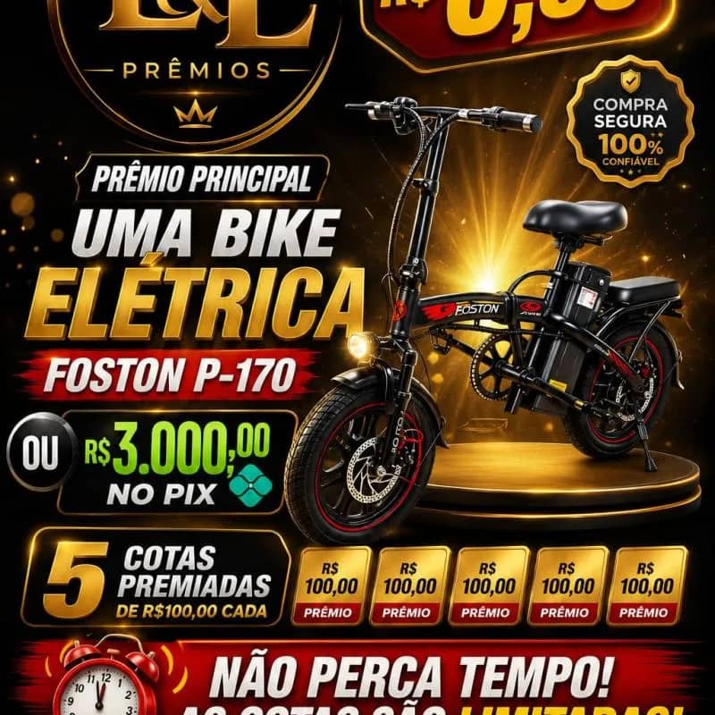 Imagem da campanha L&L PRÊMIOS