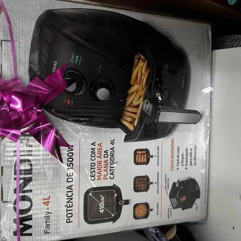 Imagem da campanha Rifa Air fryer