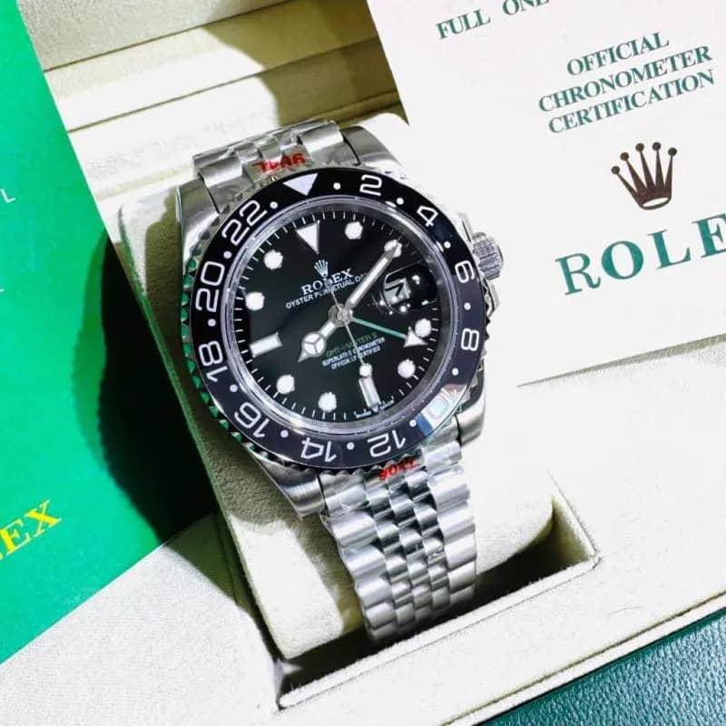Imagem da campanha Rolex Gmt bruce wayne