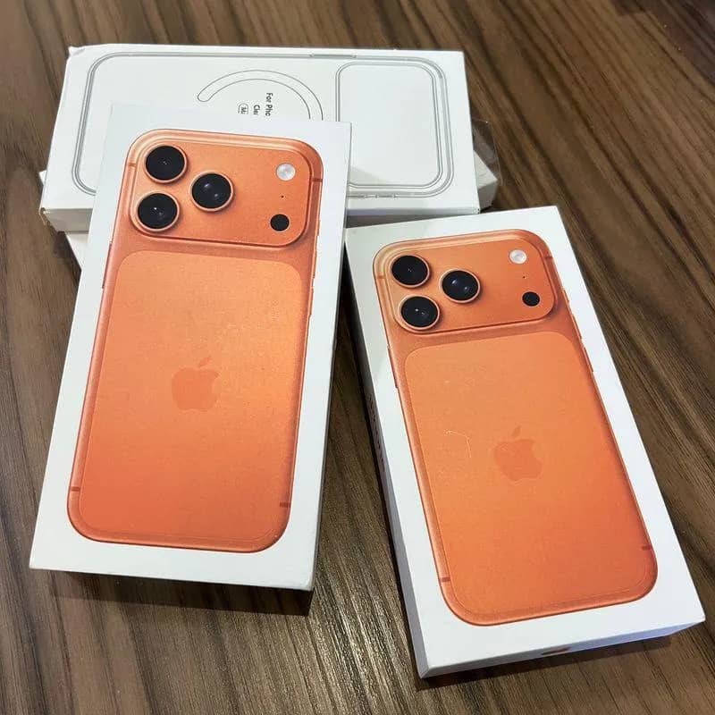 Imagem da campanha iPhone 17 Pro Max