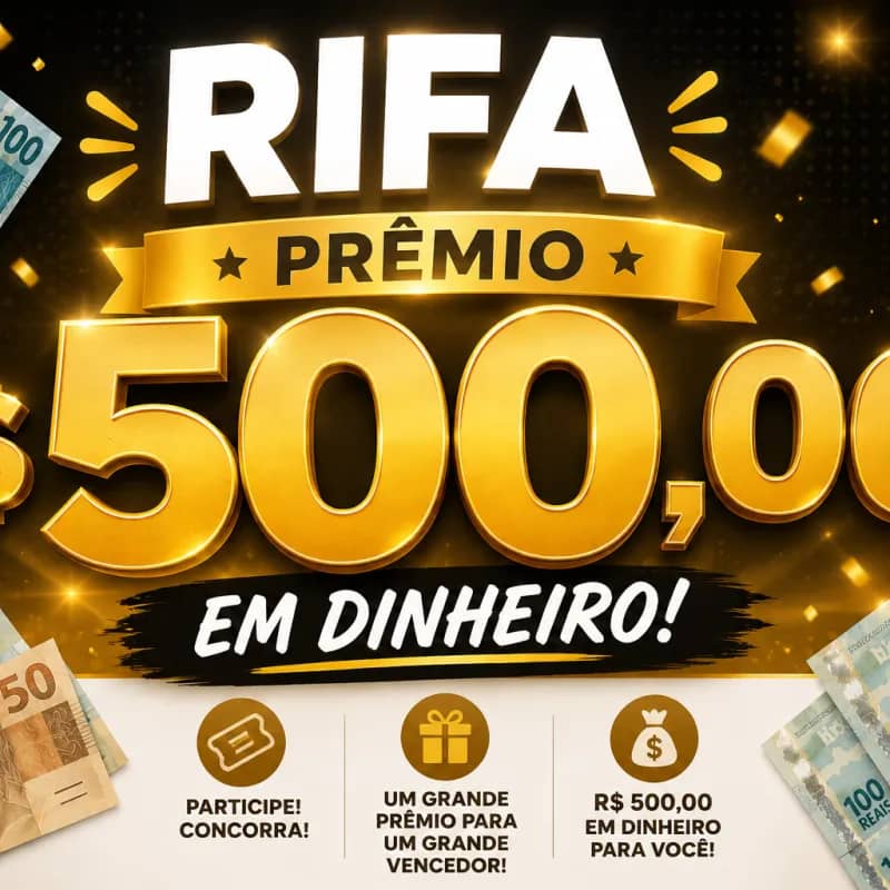 Imagem da campanha +Rifa da sorte