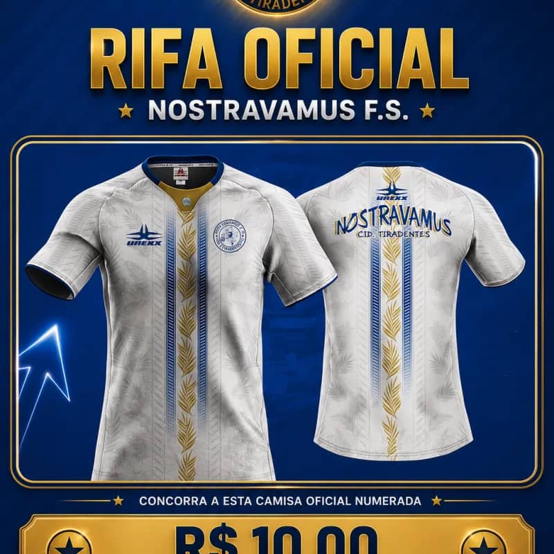 Imagem da campanha Rifa Camisa Nostravamus