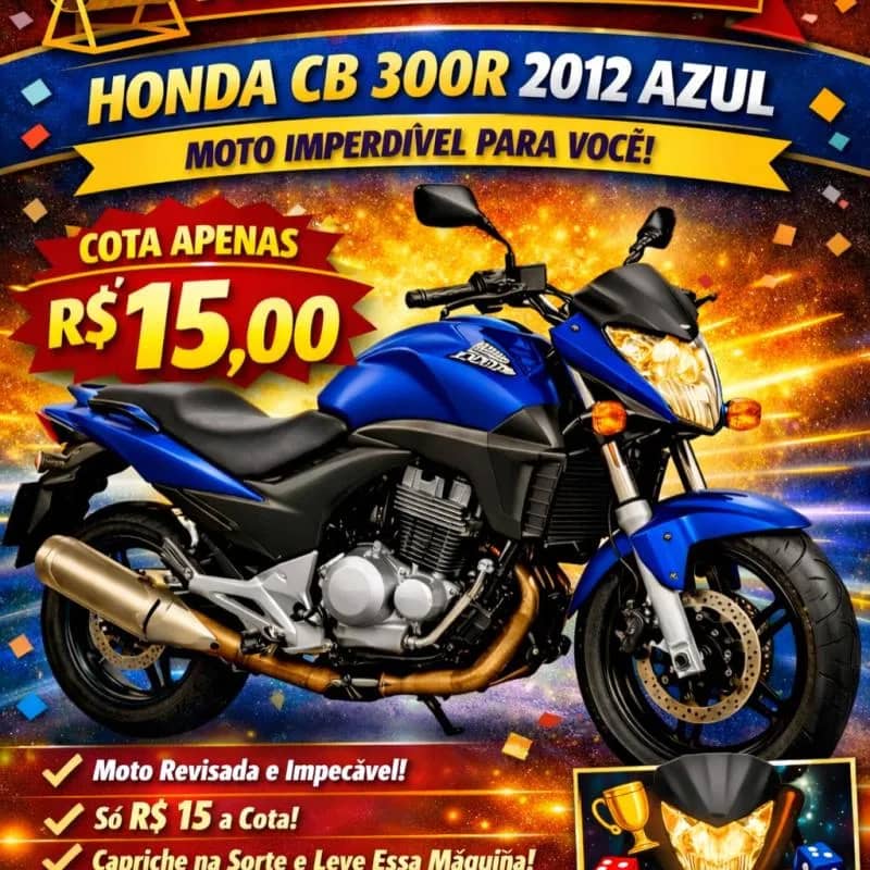 Imagem da campanha Rifa da CB