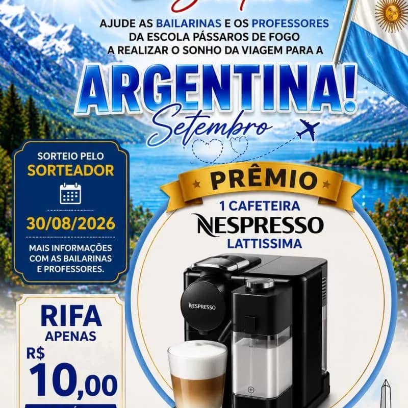 Imagem da campanha Ajude as Bailarinas da escola Passaro de fogo !