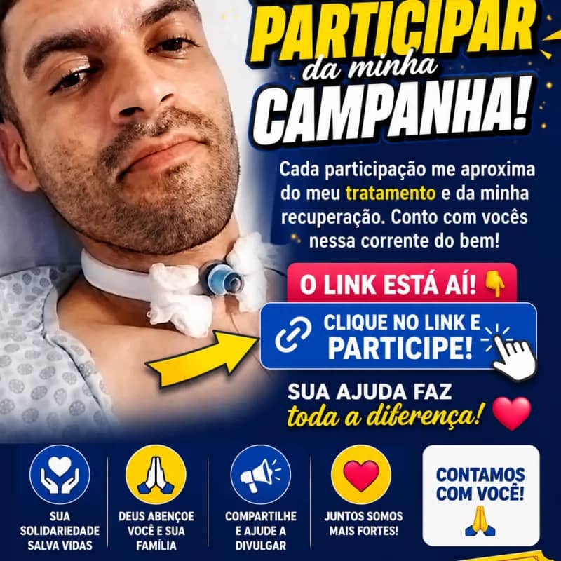 Imagem da campanha R$ 1.500🍀🍀clica no link e participe essa rifa é em prol ao meu tratamento