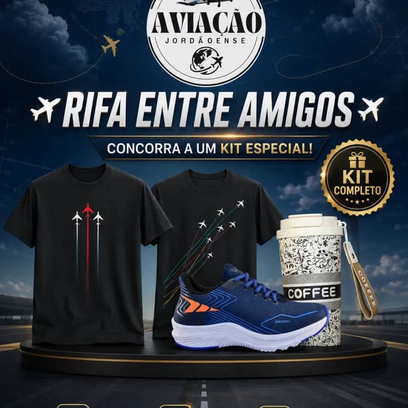 Imagem da campanha Ação entre amigos da aviação