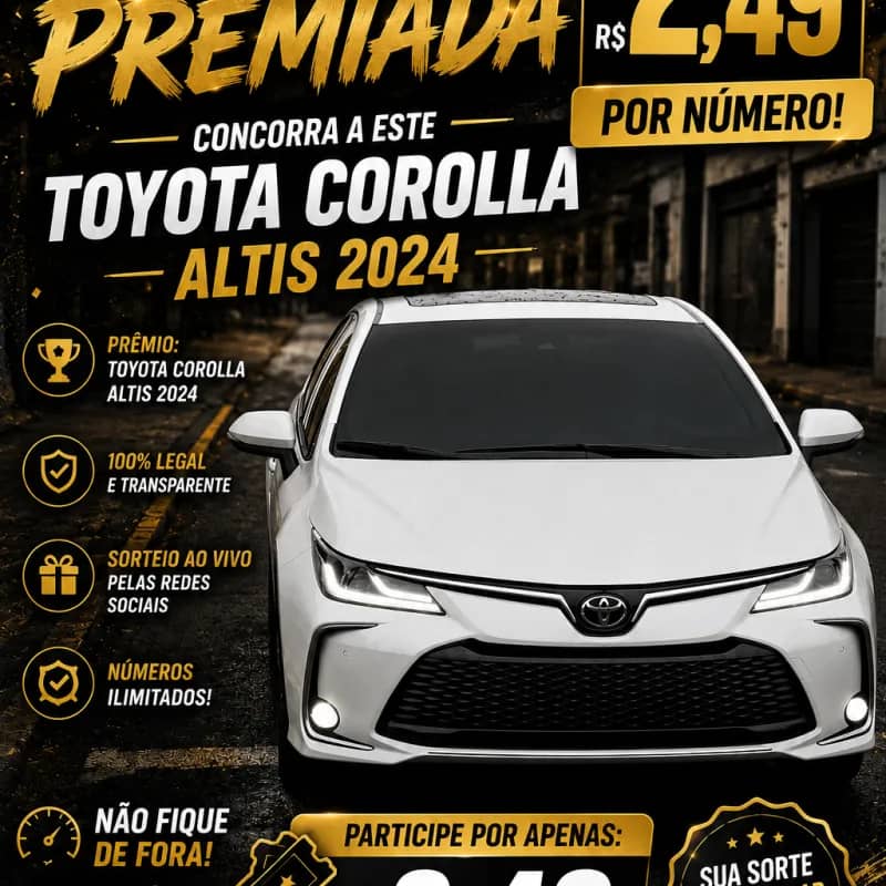 Imagem da campanha COROLLA ALTIS 2024/2024!