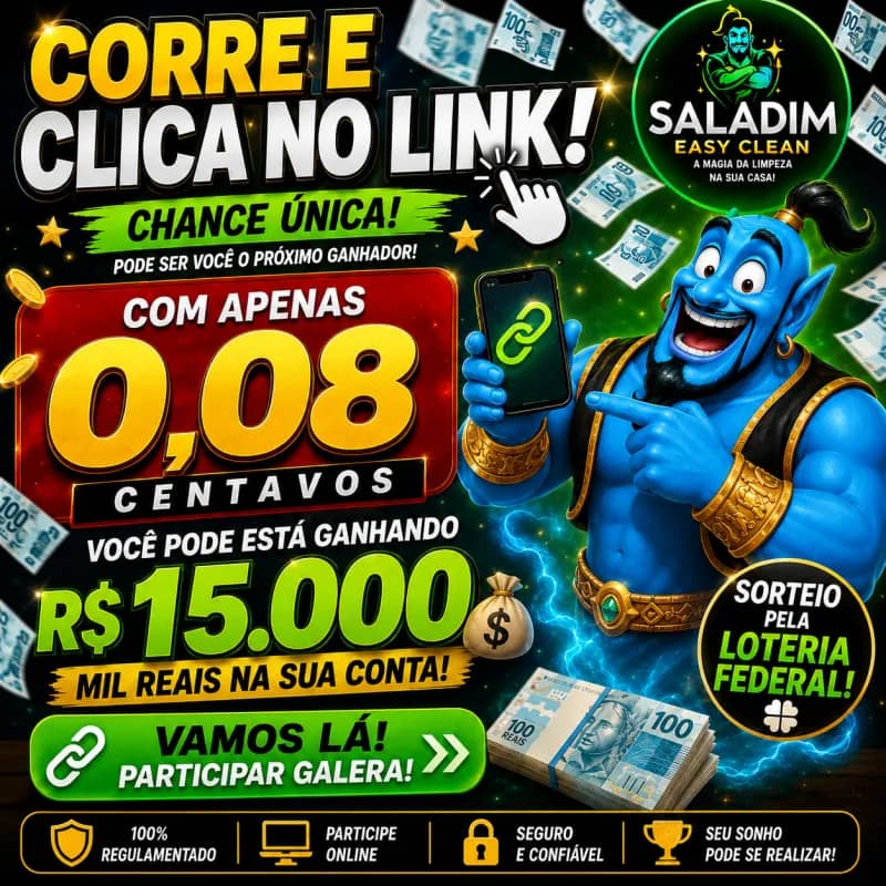 Imagem da campanha R$ 15.000 mil reais 🍀 🍀 🍀 🍀clica no link e participar
