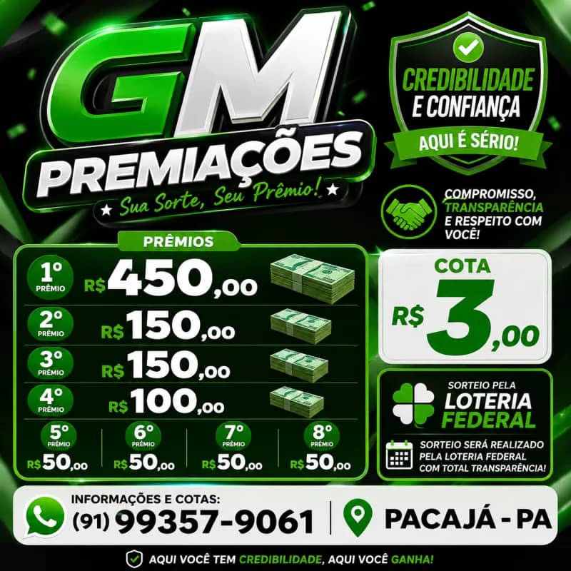 Imagem da campanha GM PREMIAÇÕES