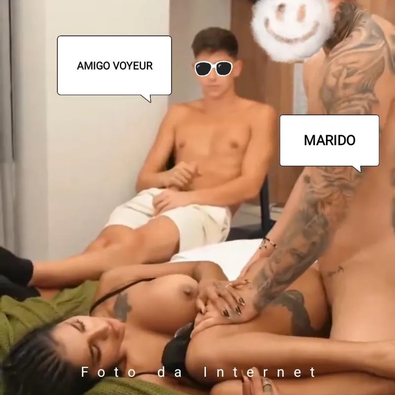 Imagem da campanha Nosso Amigo Voyeur