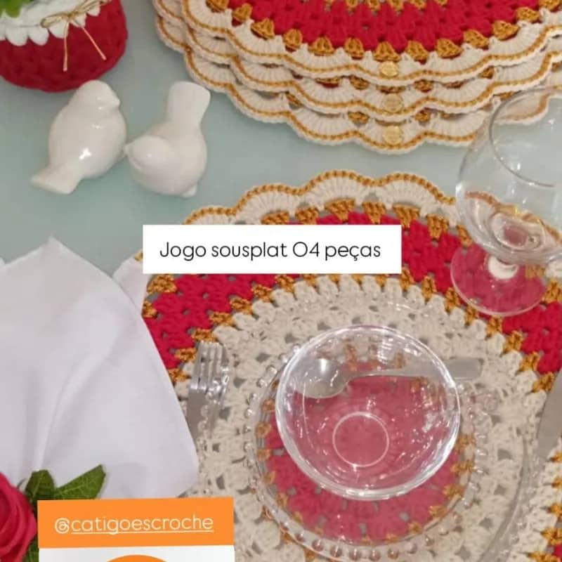 Imagem da campanha Botijão de Gás 13kg Completo + Sousplat de Crochê