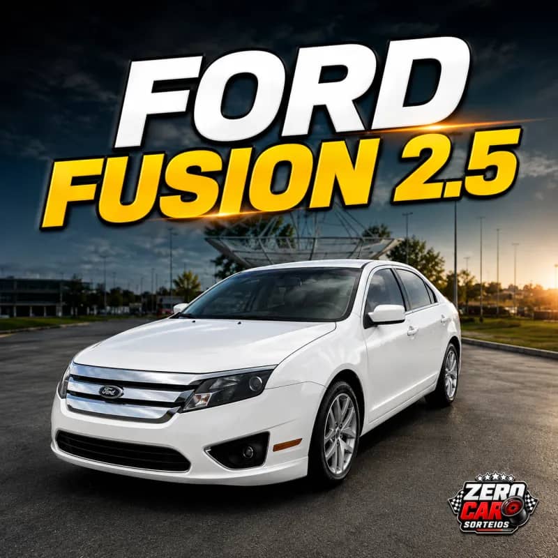 Imagem da campanha Ford Fusion dos Sonhos