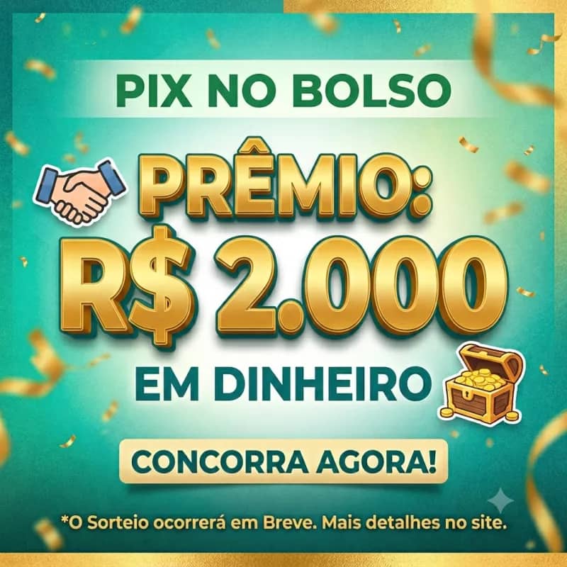 Imagem da campanha Pix No Bolso